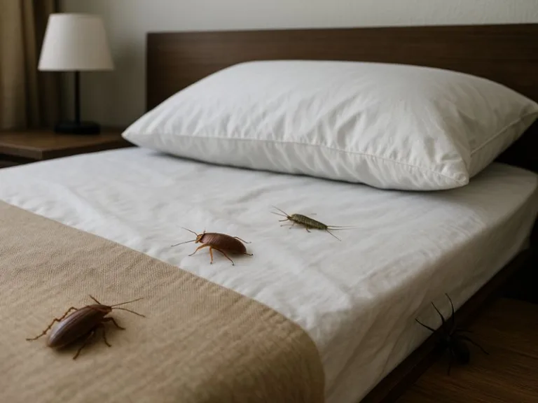 أسباب ظهور الحشرات في غرف النوم قد تكون مرتبطة بالرطوبة أو بقايا الطعام أو قلة التهوية