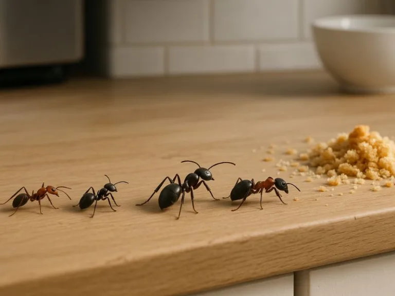 أنواع النمل الأكثر شيوعا في المنزل
