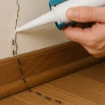 طرق إغلاق الشقوق في الجدران لمنع تسلل النمل إلى داخل المنزل