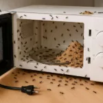 النمل يبني أعشاشه داخل الأجهزة المنزلية مما يشكل خطرًا خفيًا يجب الانتباه له