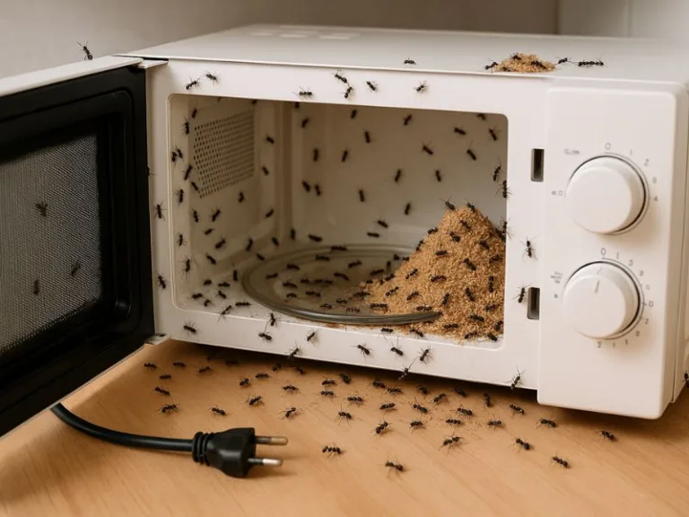 النمل يبني أعشاشه داخل الأجهزة المنزلية مما يشكل خطرًا خفيًا يجب الانتباه له
