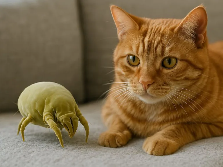 هل تنقل الحيوانات الأليفة عث الغبار في المنزل