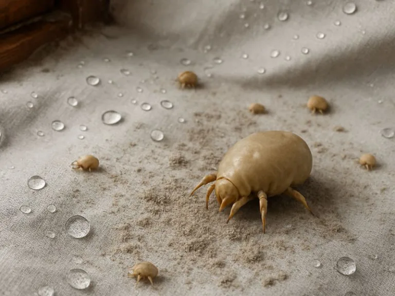 الرطوبة تسهم في زيادة انتشار عث الغبار داخل البيوت