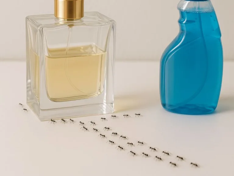 تأثير رائحة العطور أو المنظفات على سلوك النمل وانجذابه لها