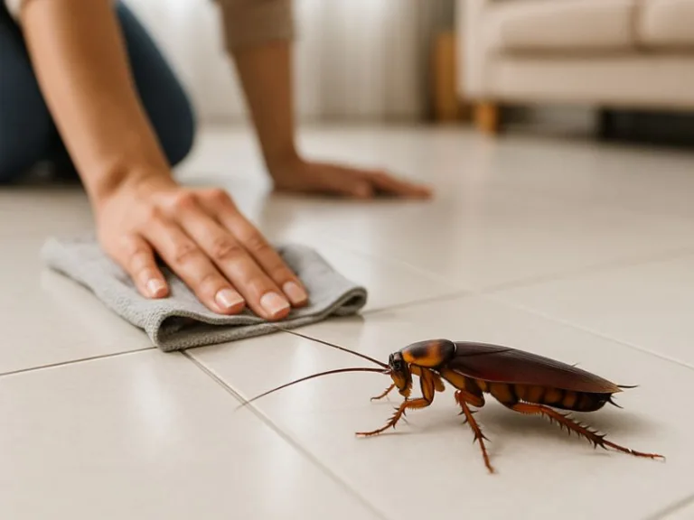 ظهور الحشرات الزاحفة في البيوت النظيفة قد يكون له أسباب خفية